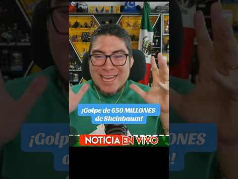 ?? ¡MÉXICO SE LE ADELANTÓ A TRUMP! Sheinbaum DA DURO GOLPE de 650 MILLONES thumbnail
