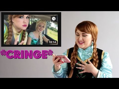 REACTION: Anna and Elsa Switched *cringey* thumbnail