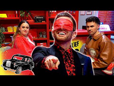 Joel Dommett vs Masked 'Ringer' blindfold challenge | Comic Relief Cab Rank thumbnail