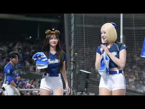 李珠珢 朴星垠 感受富邦悍將應援開場氣氛！！onedayfans 走一日球迷 thumbnail