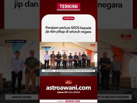 Kerajaan perluas SKDS kepada jip dan pikap di seluruh negara thumbnail