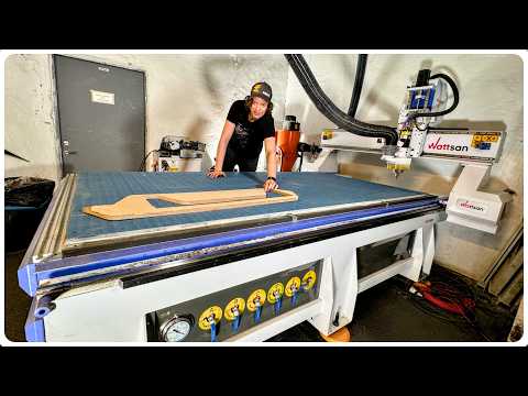 First cuts on my new CNC machine | Marble Machine Live thumbnail
