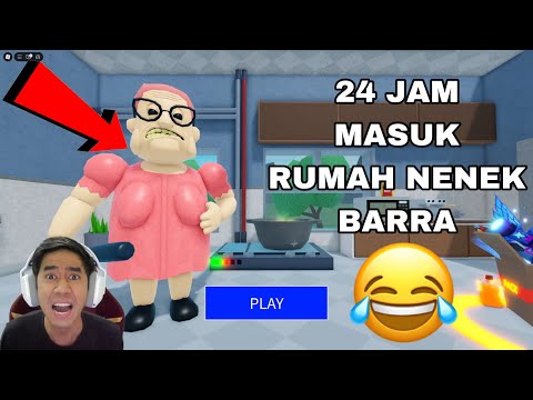 24 JAM MASUK RUMAH NENEK BARRA 😂 NENEK NAIK HELIKOPTER WOI 😱 thumbnail