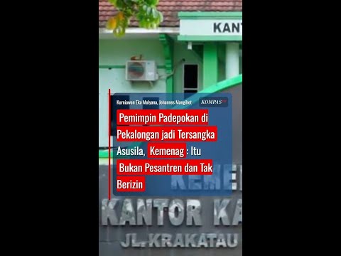 Pemimpin Padepokan di Pekalongan jadi Tersangka Asusila, Kemenag Itu Bukan Pesantren #short thumbnail