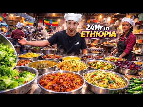I Flew To Ethiopia for STREET FOOD 🇪🇹 24 Hours in Addis Ababa! thumbnail