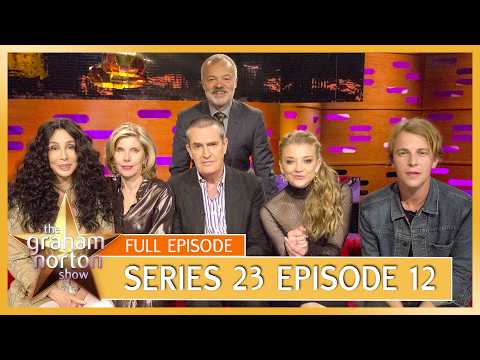 S23 E12 - The Graham Norton Show | Full Episode | Cher, Baranski, Rupert Everett, Natalie Dormer thumbnail