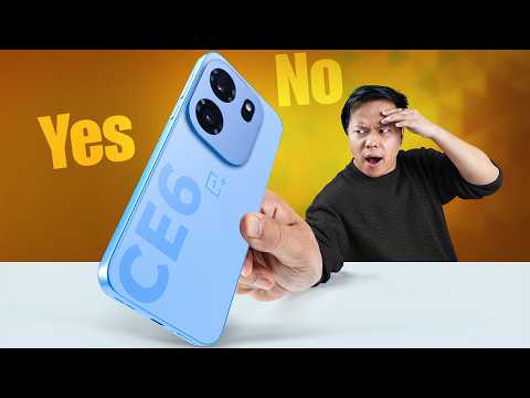 Oneplus Nord CE 6 Unboxing & Test📌 8000mAh Battery , SD 7s Gen 4 @2X,999? thumbnail