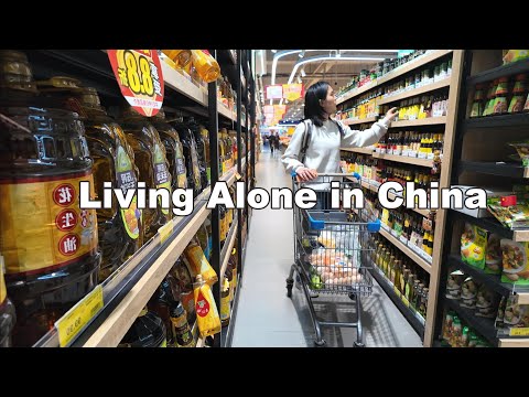 Daily Life in China??| Grocery Shopping After Work & Night Routine thumbnail