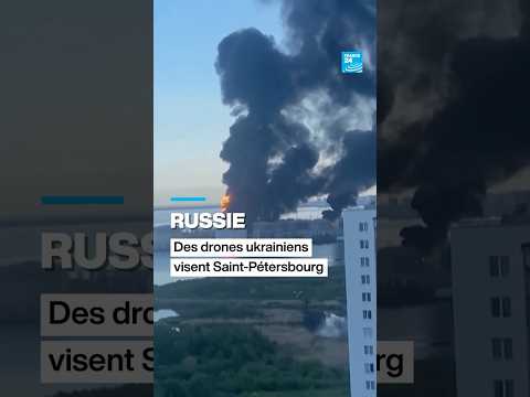 🇷🇺 Des #drones #ukrainiens visent la ville de Saint-Pétersbourg • FRANCE 24 thumbnail
