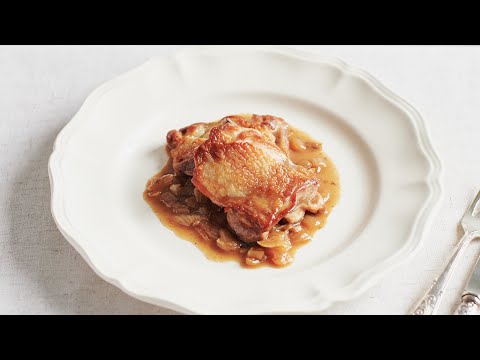 鶏もも肉の軽い煮込み｜家フレンチレシピ thumbnail