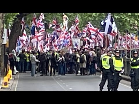 ?Watch live: Unite The Kingdom Protest - London thumbnail