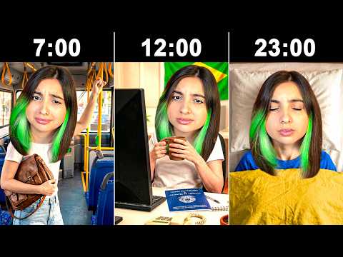 24 HORAS NA VIDA DA PLAY GUIMA... SÓ QUE NESSE SIMULADOR DA VIDA REAL. thumbnail