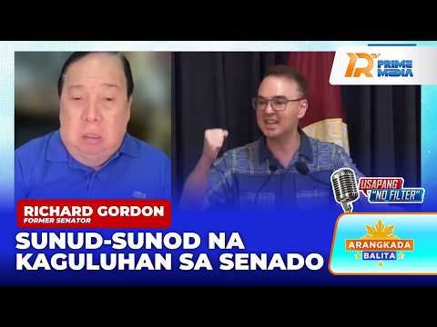 Richard Gordon, Nagbigay ng Pahayag sa Sunud-sunod na Kaguluhan sa Senado | Arangkada Balita thumbnail