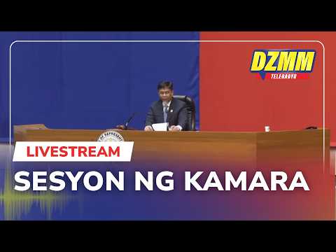 LIVE: House holds plenary session | DZMM Teleradyo (20 May 2026) thumbnail
