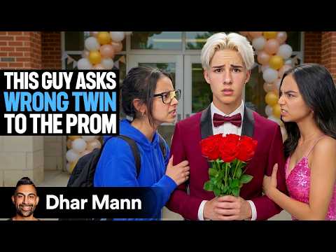 Guy Asks The WRONG TWIN To PROM Ft. Brooks Harvey | Dhar Mann Studios thumbnail