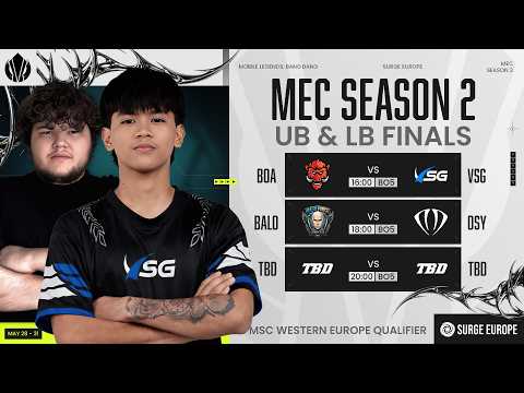 🔴 MEC SEASON 2 | UB & LB FINALS | PLAYOFFS thumbnail