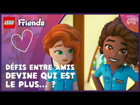 Défis entre Amis 💜 Qui est le plus… ? | Autumn et Aliya 🏖️📱 | LEGO Friends : Un Nouveau Chapitre thumbnail