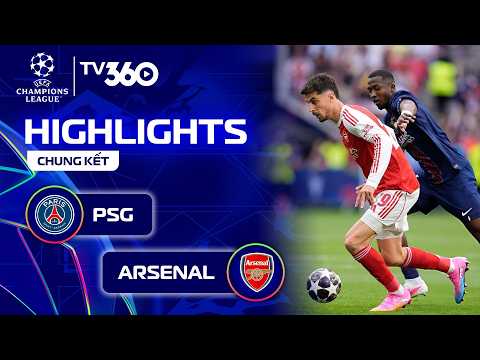 HIGHLIGHTS | PSG - ARSENAL | ĐỈNH CAO CHÂU ÂU, CHẤM PENALTY ĐỊNH MỆNH | CHAMPIONS LEAGUE 25-26 thumbnail