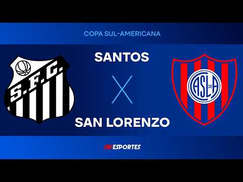 Santos x San Lorenzo - AO VIVO - 20/05/2026 - Sul-Americana thumbnail