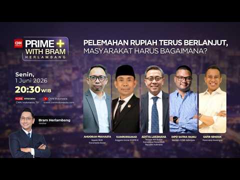 LIVE Pelemahan Rupiah Terus Berlanjut, Masyarakat Harus Bagaimana? | Prime Plus thumbnail
