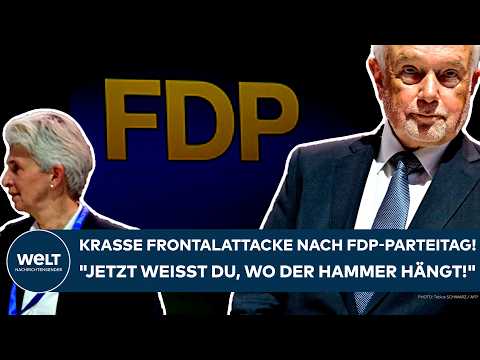 WOLFGANG KUBICKI: Krasse Frontalattacke nach FDP-Parteitag! "Jetzt weißt du, wo der Hammer hängt!" thumbnail
