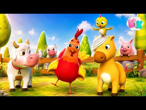 The Hen song for kids ? Fun Nursery rhyme | Hey kids | Full Episode 21 thumbnail