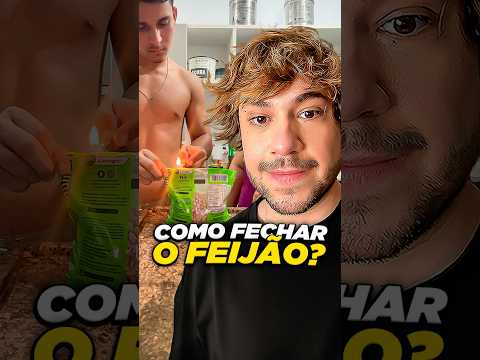 como fechar o feijão @luizhenriqueyz #livedobrino #humor #MundinhoBrino thumbnail