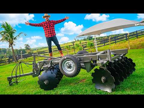 COMPREI UM NOVO IMPLEMENTO AGRICOLA PARA A FAZENDA thumbnail