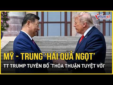 Toàn cảnh thượng đỉnh: Mỹ - Trung đạt nhận thức chung, TT Trump tuyên bố  "thỏa thuận tuyệt vời" thumbnail