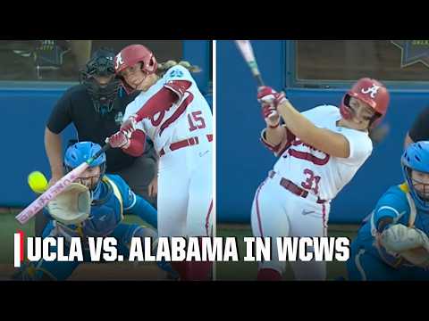 Clutch Home Runs 🚀 UCLA Bruins-Alabama Crimson Tide | Full Highlights | Women’s College World Series thumbnail