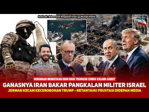 IRAN RUNTUHKAN SEKUTU AMERIKA! Markas Besar Zionis Ludes Terbakar, Trump Netanyahu dikucilkan Eropa thumbnail