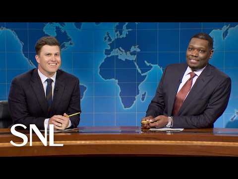 Weekend Update: Colin Jost and Michael Che Swap Jokes for Season 51 Finale - SNL thumbnail