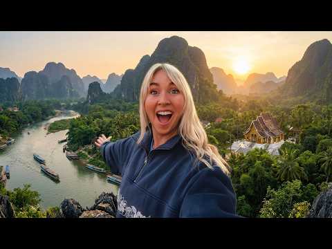 Our First Time in Laos (most underated country in asia) thumbnail