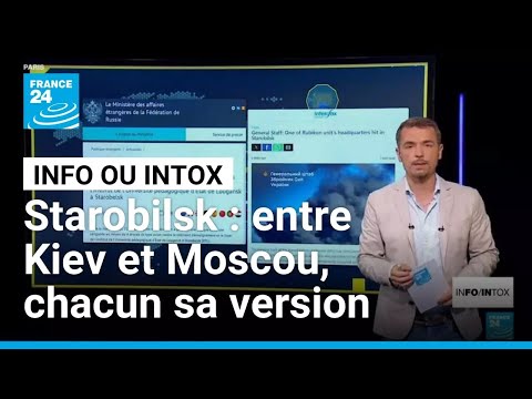 Frappe sur Starobilsk : Entre Kiev et Moscou, chacun sa version • FRANCE 24 thumbnail