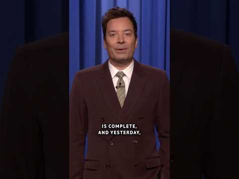 #Trump’s pool chart was labeled, “Our pool is bigger than skyscrapers.” #FallonTonight thumbnail