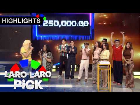 Senior citizen na si Raqz, nagtagumpay na maiuwi ang 250,000 pesos! | It’s Showtime | Laro Laro Pick thumbnail