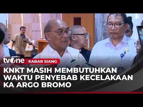 KNKT Ungkap Masinis KA Argo Bromo Sudah Melakukan Pengereman Sebelum Terjadi Kecelakaan thumbnail