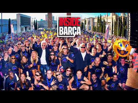 INSIDE VIEW | THE CHAMPIONS LEAGUE CELEBRATION IN BARCELONA 🏆 | FC Barcelona 🔵🔴 thumbnail