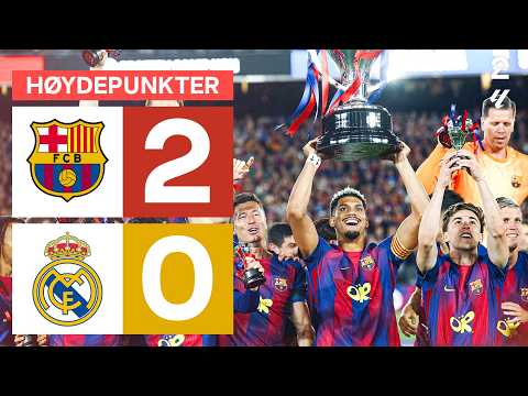 La Liga: Barcelona 2 - 0 Real Madrid thumbnail