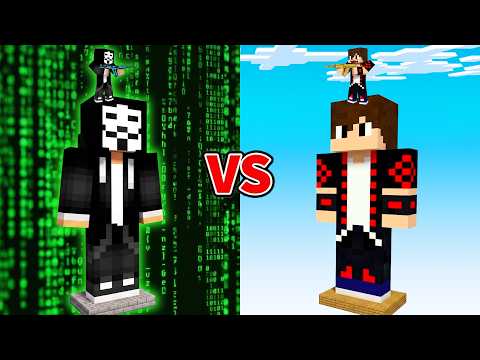 ماين كرافت : حـرب سكنات الحظ ولكن اوكا ضد الهكـر !!؟ 🔥😱 thumbnail
