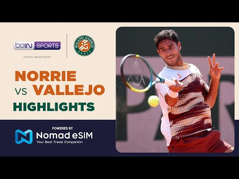Cameron Norrie vs Adolfo Daniel Vallejo | Roland-Garros 2026 | Match Highlights thumbnail
