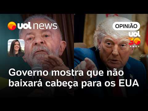 Governo Lula mostra que não baixará cabeça para Trump e os EUA | Carla Araújo thumbnail