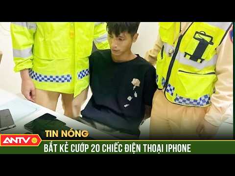 Đột kích xe khách, tóm cổ kẻ cướp 20 chiếc điện thoại Iphone | ANTV thumbnail
