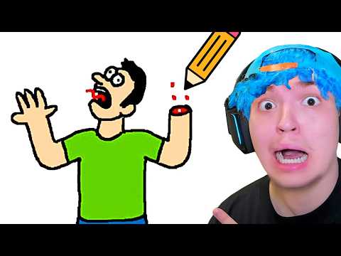 ESSE JOGO COMEÇA NORMAL E TERMINA TOTALMENTE BIZARRO… (Just Draw) thumbnail