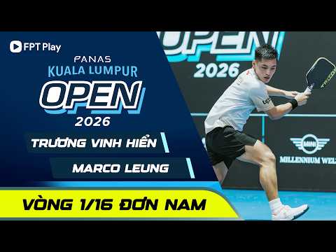 FULLMATCH: TRƯƠNG VINH HIỂN - MARCO LEUNG | VÒNG 1/16 ĐƠN NAM thumbnail