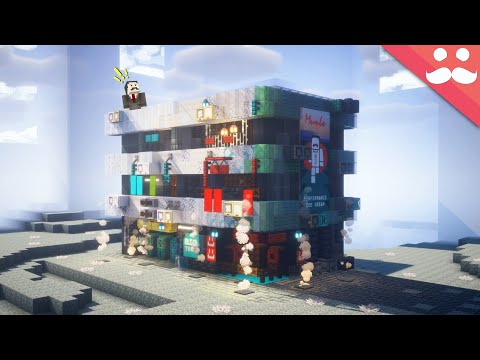 I got better at Minecraft building (by cheating) thumbnail