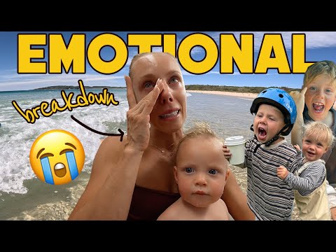 My EMOTIONAL breakdown caravanning with 3 kids | NOT how I imagined thumbnail