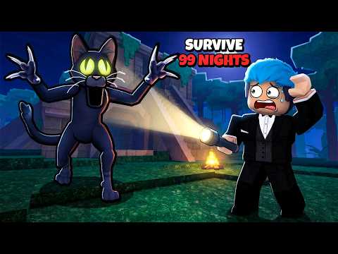 SURVIVE 99 NIGHTS in the FOREST | Roblox | NAGISING NA ANG PUSA! thumbnail