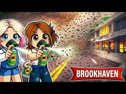 DİKKAT! Brookhaven’ı Böcekler Bastı 🌪️ Roblox Brookhaven🏡RP thumbnail