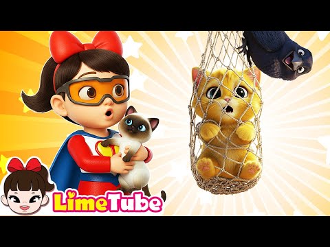 Resgate dos gatinhos bebês! 🐱💛 Super Lime no resgate | LimeTube thumbnail